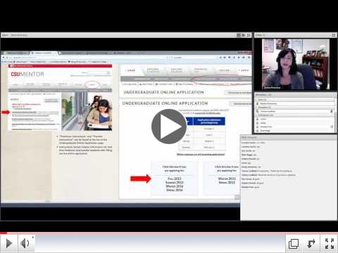 Overview of the CSU Application by Shelley Riekenberg