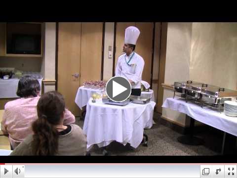 Corporate Cup Healthy Dinner Video