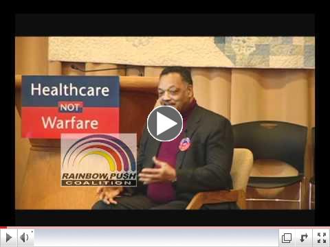 Jesse Jackson speaks to Occupy