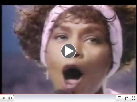 Whitney Houston Star Spangled Banner Video