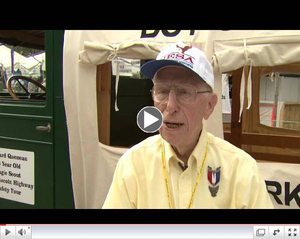 Bernard Queneau - 98 Years Old Eagle Scout.mpg