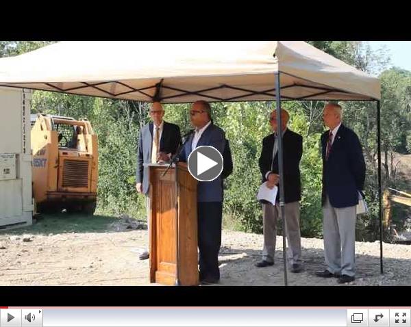 Alum Creek Trail Groundbreaking (unedited) - 8/26/14 w/ Mayor Coleman - Columbus Ohio