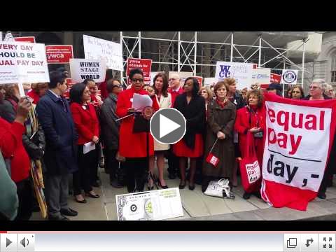 Council Member Cumbo Rallies for Equal Pay, Part 2