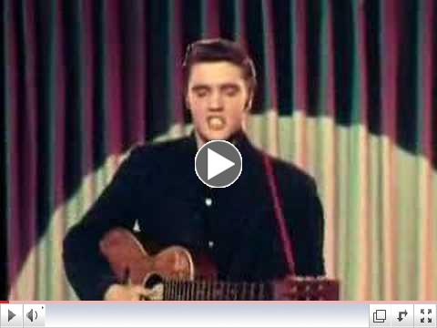 elvis presley blue suede shoes color