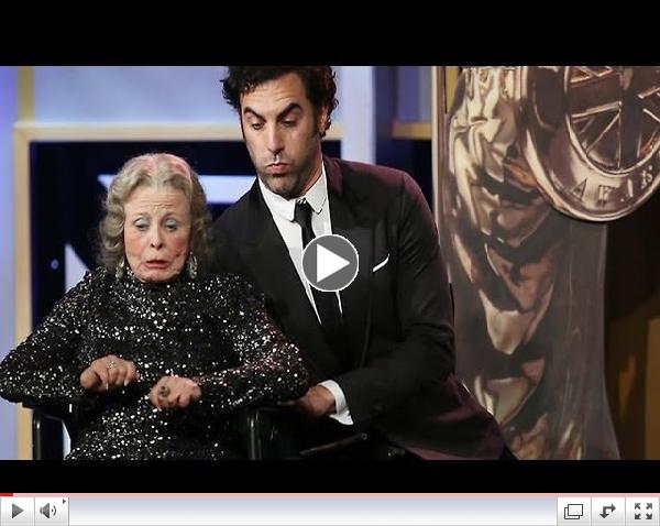SACHA BARON COHEN Kills Award Presenter at the 2013 Britannia Awards - BBC AMERICA