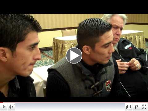 WBC Lightweight Champion Antonio DeMarco Talks About His Upcoming Fight With Adrien Broner.  Part 1