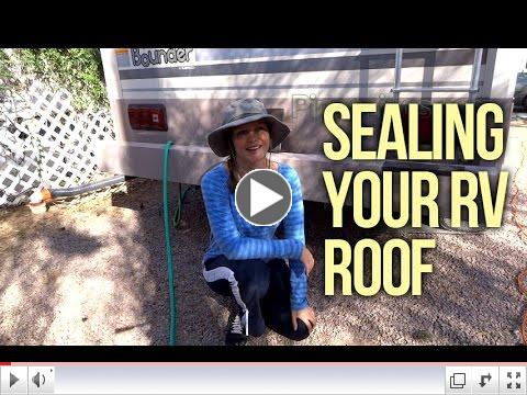 Sealing your RV roof