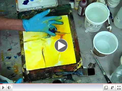 Hands Only Painting With Acrylics!