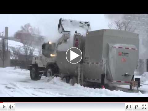 Snow Melter at Work