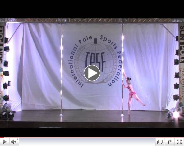 Erica Gonzaez del Pliego - SENIOR WOMEN - PRELIM - WORLD POLE SPORTS CHAMPIONSHIPS 2014