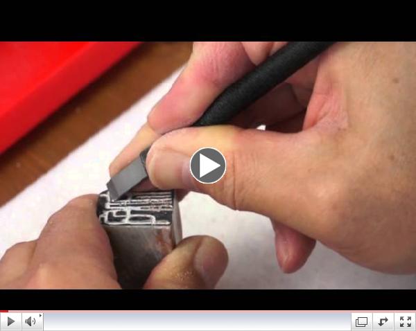 Carving a Commemorative 30th Anniversary Mood Seal for Sumi Artist Casey Shannon