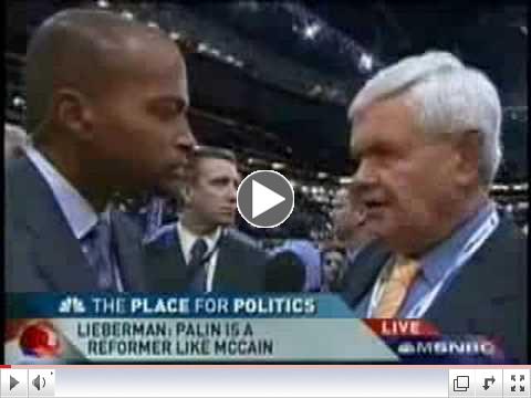Newt Gingrich destroys MSNBC reporter