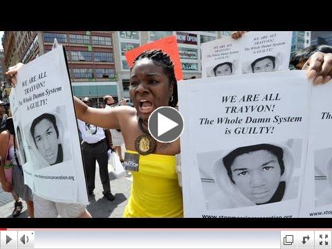 Protests Follow the George Zimmerman Not Guilty Verdict - 2013