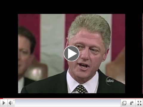 President Bill Clinton on Climate Change in 1998