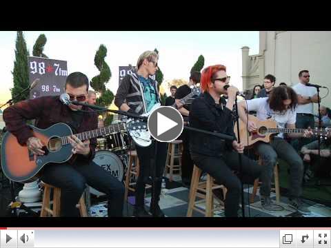 My Chemical Romance - SING (Live Acoustic at 98.7FM Penthouse)