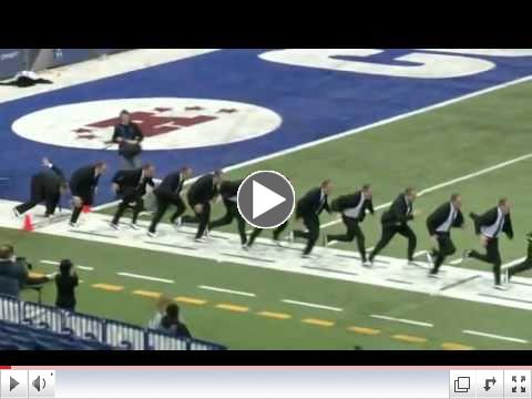 2010 NFL Draft Combine 40 Yard Dash Funnies