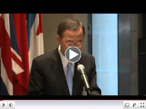 VIDEO: Remarks by Ban Ki-moon, United Nations Secretary-General