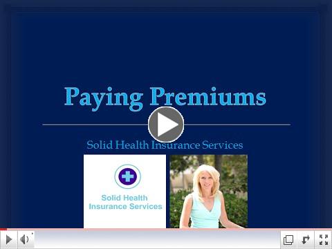 The relevance of paying your health insurance premium in the Affordable Care Act