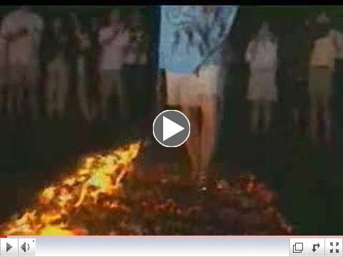 Tolly Burkan and FireWalking