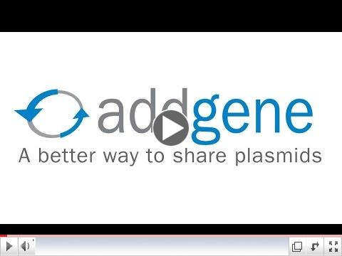 Addgene Browse and Search Video