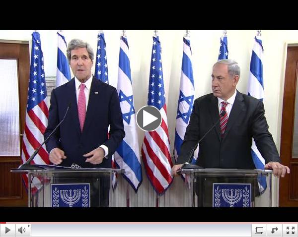 Statements by PM Netanyahu & US Secretary of State Kerry Following their Meeting