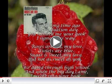 Roses Are Red (My Love) - Bobby Vinton
