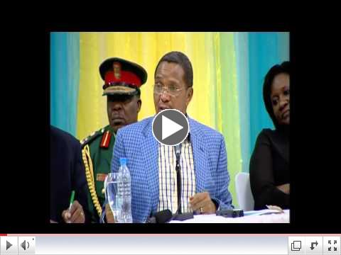 Former President Kikwete speaks in Swahili at Tanzania Diaspora Meeting in UK in 2014