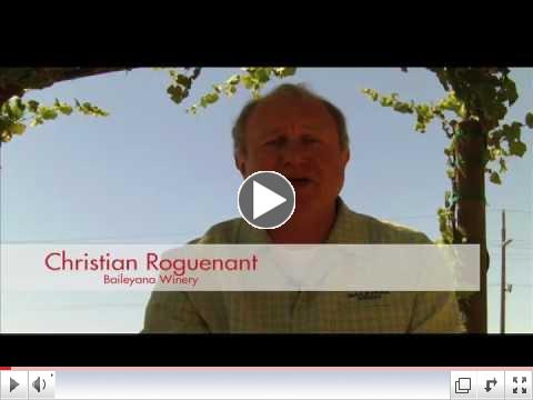 Baileyana's Christian Roguenant talks winemaking style