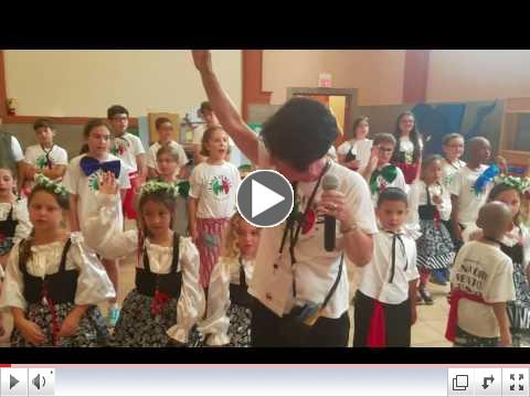 La Canzone del Benvenuto - 2017 Summer Camp Final Day Presentation - July 21, 2017 