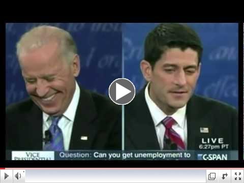 Crazy Old Joe Biden Laughing - 2012 VP Debate