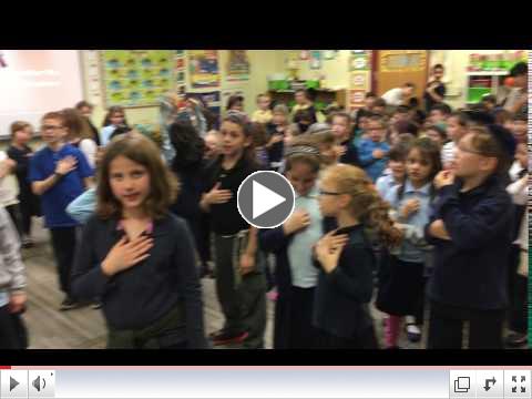 Veteran's Day Program at Friday Oneg 