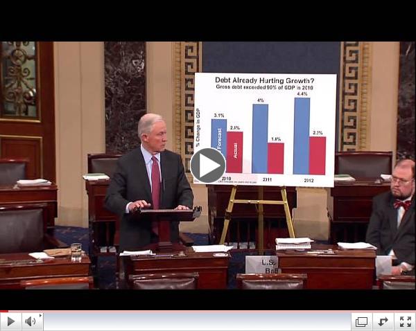 Sessions: Dem Budget Would Trap Millions In Poverty By Shielding Failed Government Programs