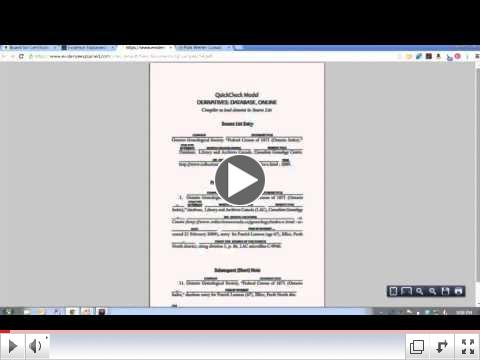 Genealogical Proof Standard: Complee and Accurate Citation of Sources