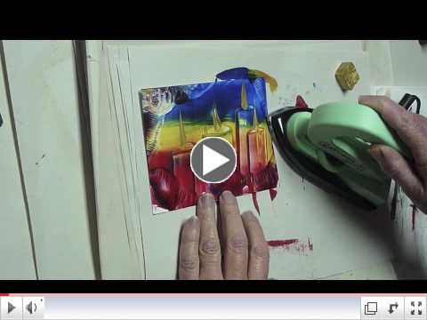 Encaustic: Painting candles