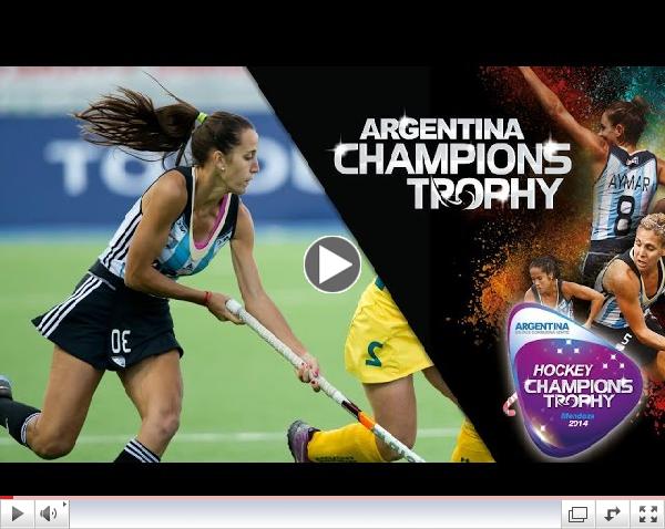 Australia vs Argentina - Women's Hockey Champions Trophy 2014 Argentina Final [07/12/2014]
