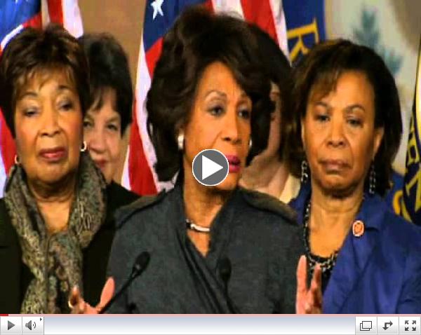 Maxine Waters: 'Over 170 Million Jobs Could Be Lost' Due To Sequestration