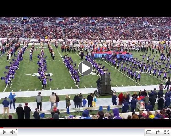 Hallsville High School Cheerleaders @ Liberty Bowl
