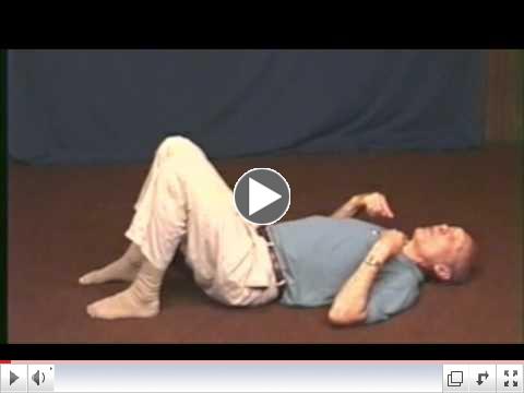 The Pelvic Rock exercise from the Body Aliveness Series