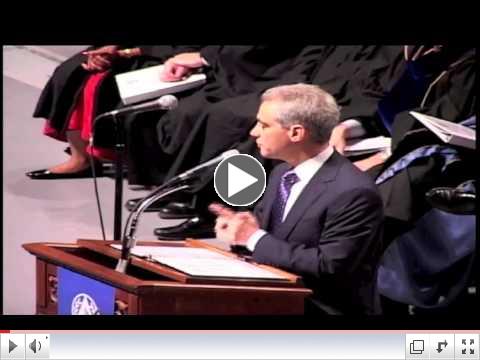 Rahm Emanuel Commencement Speech at National Louis University