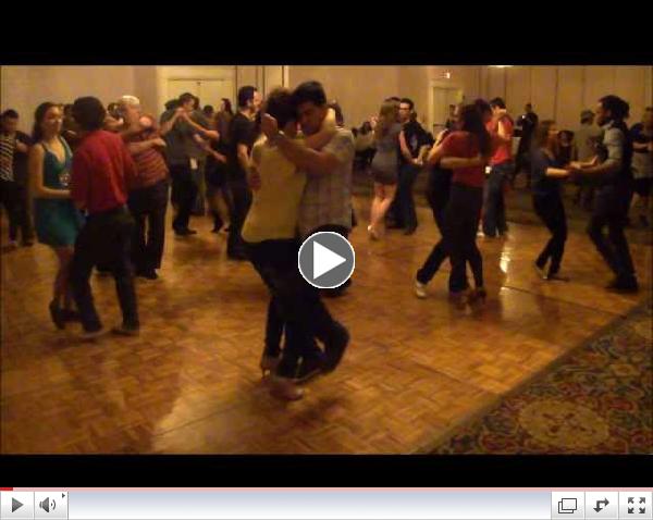 Jenna & Sergio Bachata Dancing @ Nueva Vida Salsa Fiesta, 11-3-2012