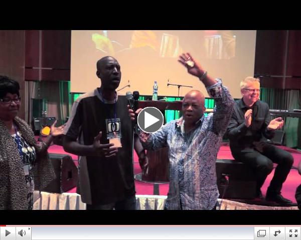 Nigeria - A man is healed after a brain hemorrhage and stroke