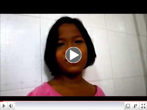 Gina thankful for learning English