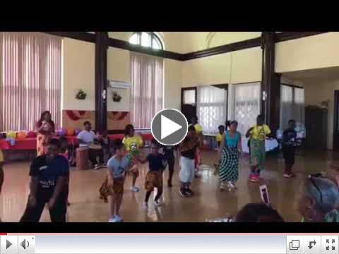 African Dance Class Recital