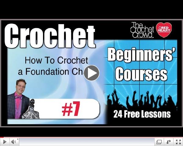 How To Crochet Foundation Chain - RH