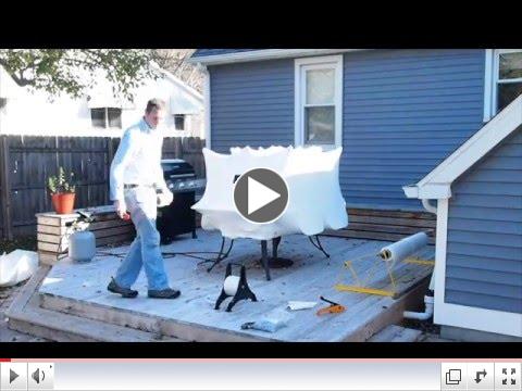 How to Shrink Wrap Patio Furniture / Dr. Shrink, Inc.