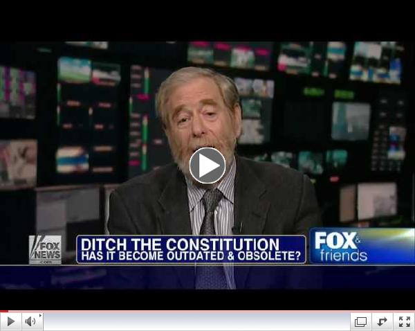 America : Georgetown Univ Professor says it's Time To Ditch The Constitution (Jan 07, 2012)