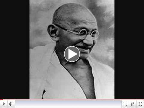 Mahatma Gandhi : God is Life, Truth, Light, Love and The supreme Good