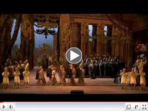 The Grand March from the opera Aida, set in ancient Egypt