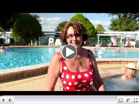 Recreation Plantation RV Resort | Resident Testimonials by the Pool | Lady Lake, Fla.