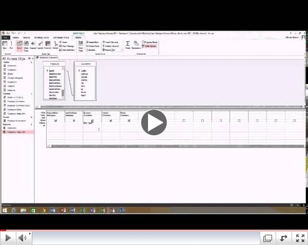 MS Access:  Getting answers from your database